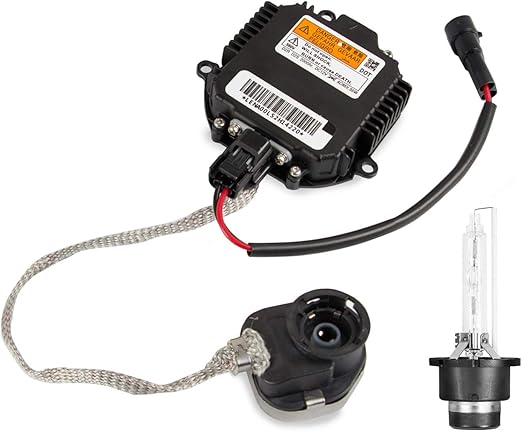 RANSOTO Hid Headlight Ballast Compatible with Infiniti G35 G37 FX35 QX56 Nissan 350Z Maxima Murano 370Z Replace NZMNS111LAN 28474-8991A Xenon Control Unit with Igniter & D2S Bulb