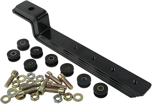 Miniatura 5 de XMT-MOTO Kit de soporte de montaje duro universal ajustable para bolsa de sillín para motocicleta Cruiser