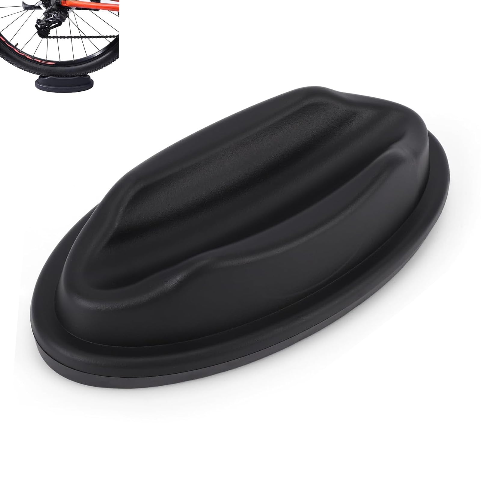 Supporto anteriore per bicicletta, per allenamento indoor, ciclismo, allenamento a rulli, colore nero