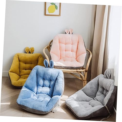 Miniatura 8 de Yardwe Cojín de asiento de moda para silla de oficina, soporte de respaldo suave para sala de estar, mejora la comodidad sentada durante horas