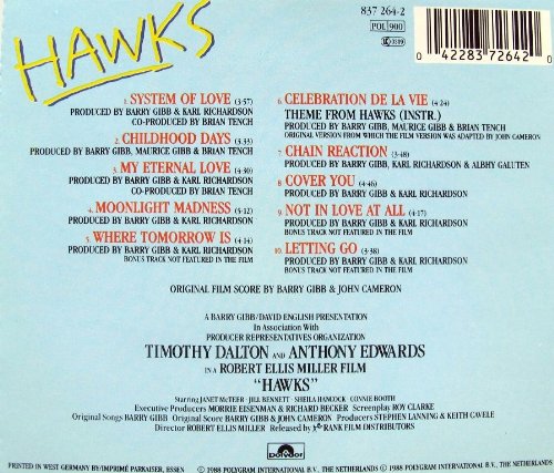 'hawks'music from the original soundtrack.