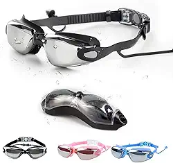 Óculos De Natação Profissional Antiembaçamento Piscina Mar - Óculos para Mergulho Nadar Antiembaçante - ECOMLAR®