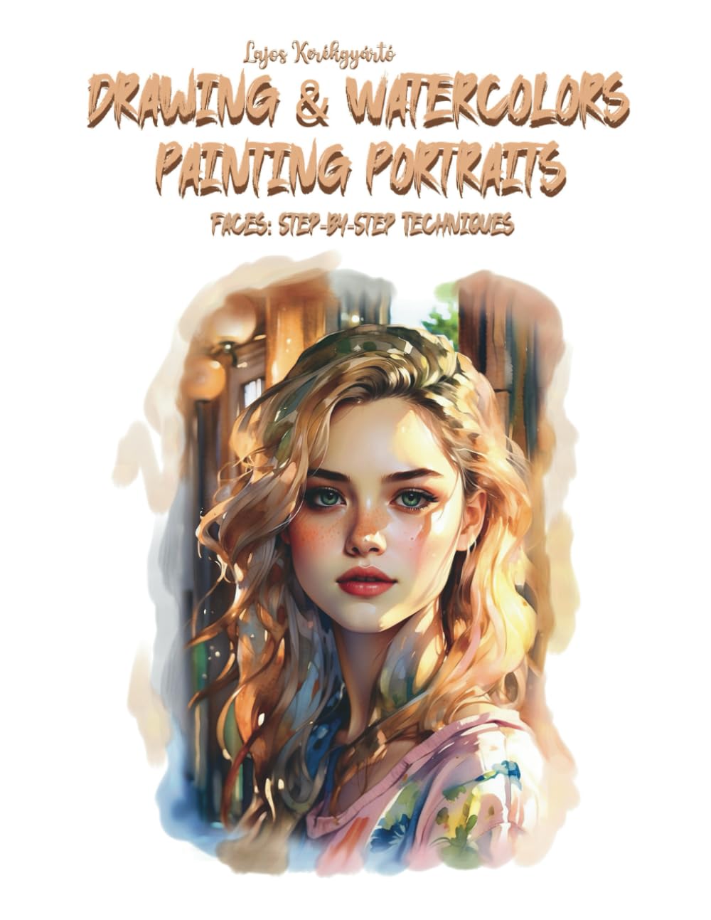 Drawing & Watercolors Painting Portraits: Faces: Step-by-Step Techniques