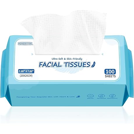 Unscented Baby Dry Washcloths - Soft, Lint Free