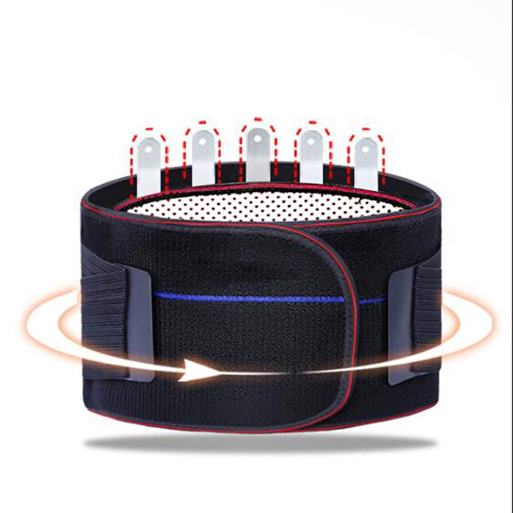 Faja Lumbar Fitness - Soporte de Cintura para el Alivio del Dolor de Espalda - para Hernia de Disco - con Almohadilla Lumbar extraíble,Femalestyle,XXL