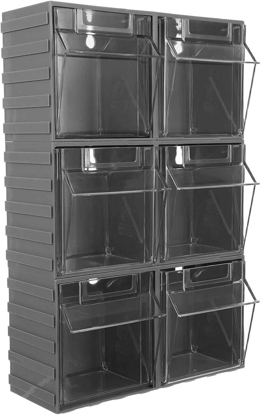 TEHAUX 1 Set Wall Mounted Tilt Cabinet for Parts and Crafts