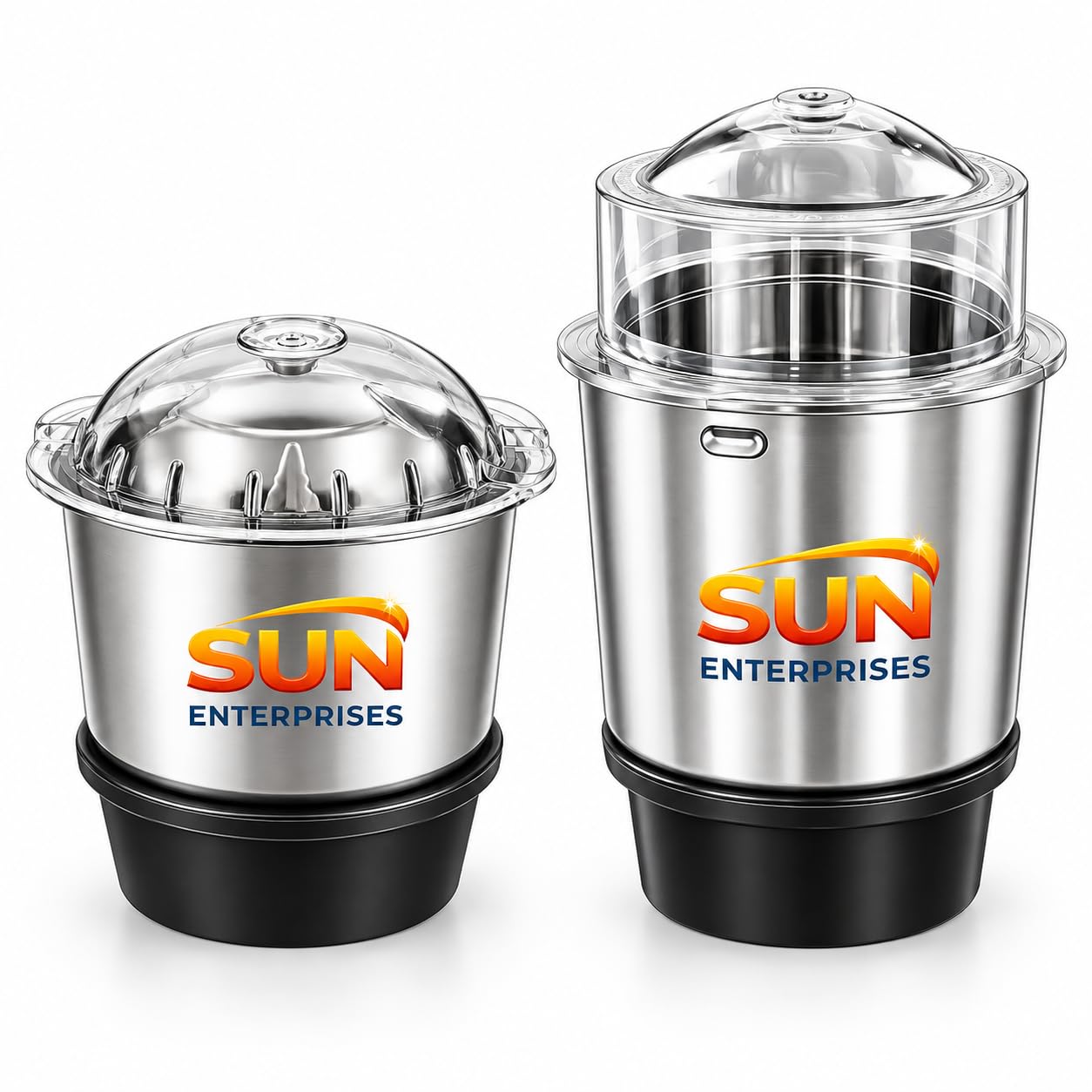 Stainless Steel Grinder Jars - 250ml & 500ml -1