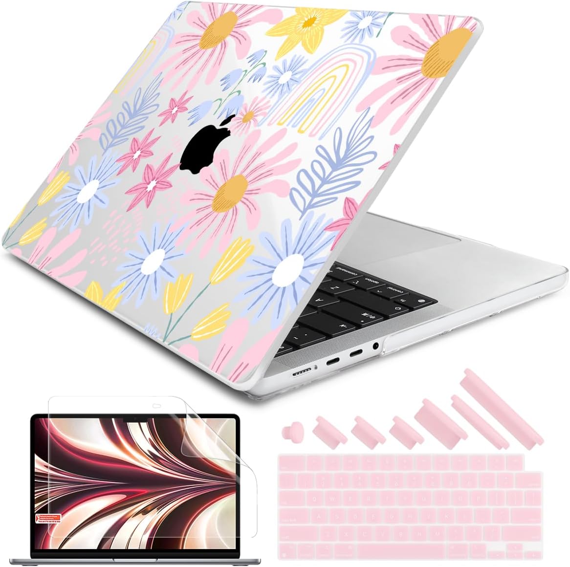 Lepeoac Compatible With MacBook Pro 14 Inch Case 2024 2023