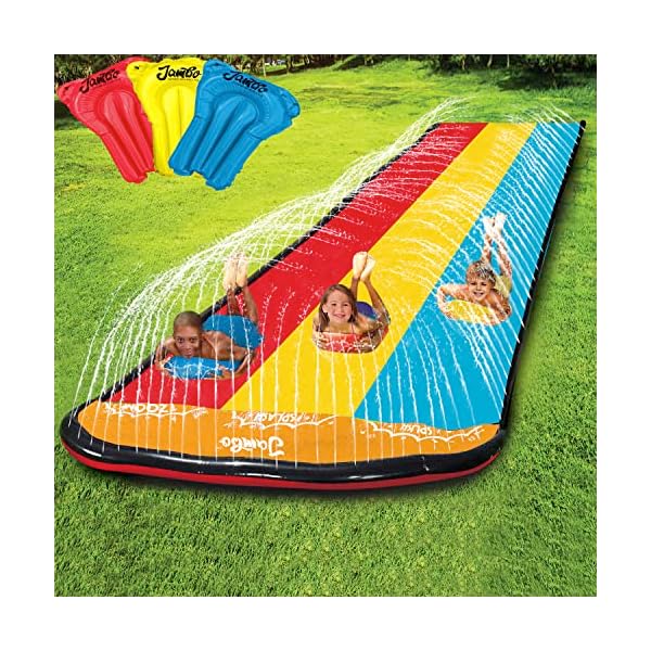 Jambo-XL-Premium-Slip-Splash-and-Slide-with-3-Bodyboards-Heavy-Duty-Water-Slide-with-Advanced-3-Way-Water-Sprinkler-System-Backyard-Waterslide-Outdoor-Water-Toys-n-Slides-for-Kids Jambo-XL-Premium-Slip-Splash-and-Slide-with-3-Bodyboards-Heavy-Duty-Water-Slide-with-Advanced-3-Way-Water-Sprinkler-System-Backyard-Waterslide-Outdoor-Water-Toys-n-Slides-for-Kids