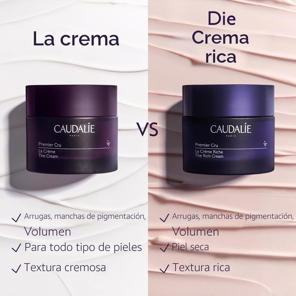 Caudalie Premier Cru La crema rica – 50 ml