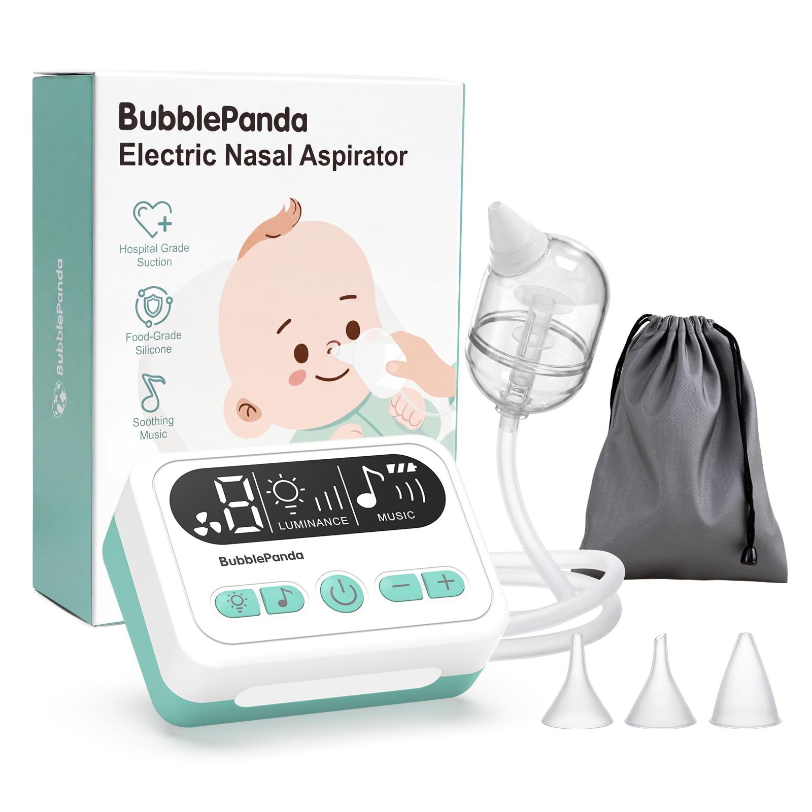 BubblePanda Aspirador nasal eléctrico