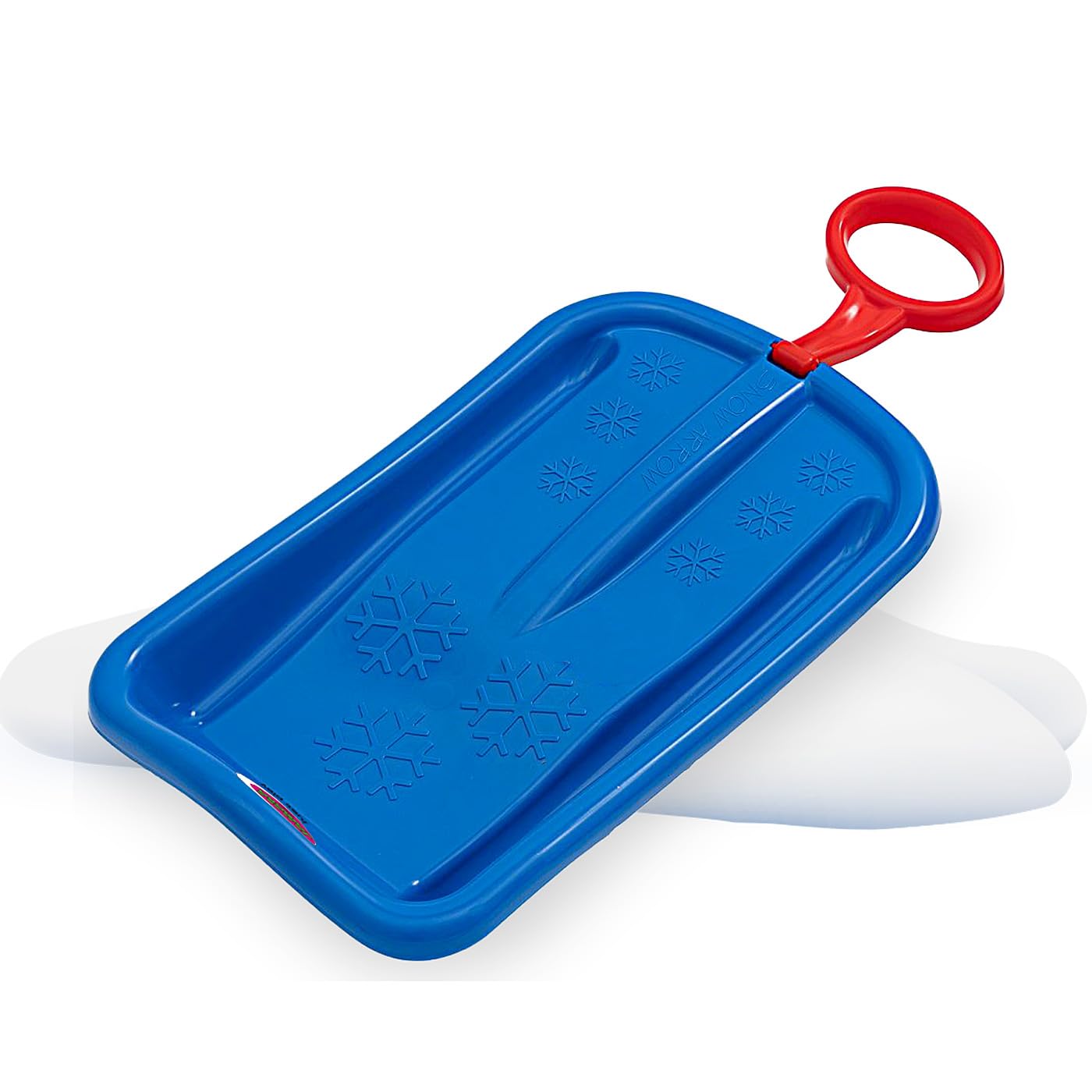 JAMARA 461131 Snow Play Bob Arrow 74 cm Plastic Impact Resistant Handle Maximum Weight 50 kg Aerodynamic Construction Blue