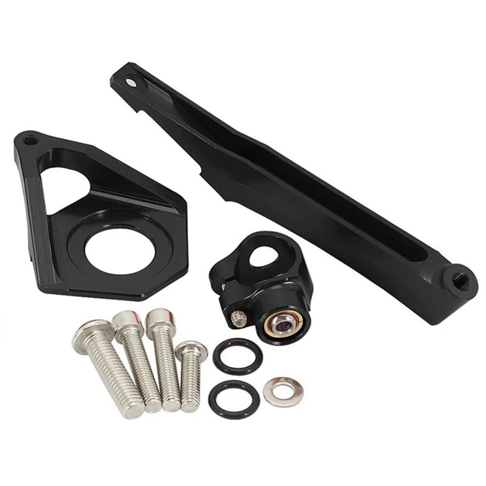 Kit Staffa di Montaggio per Ammortizzatore di Sterzo Stabilizzatore per Yamaha YZF-R6 YZF600 2003 2004 2005 Ammortizzatori Sterzo(A)