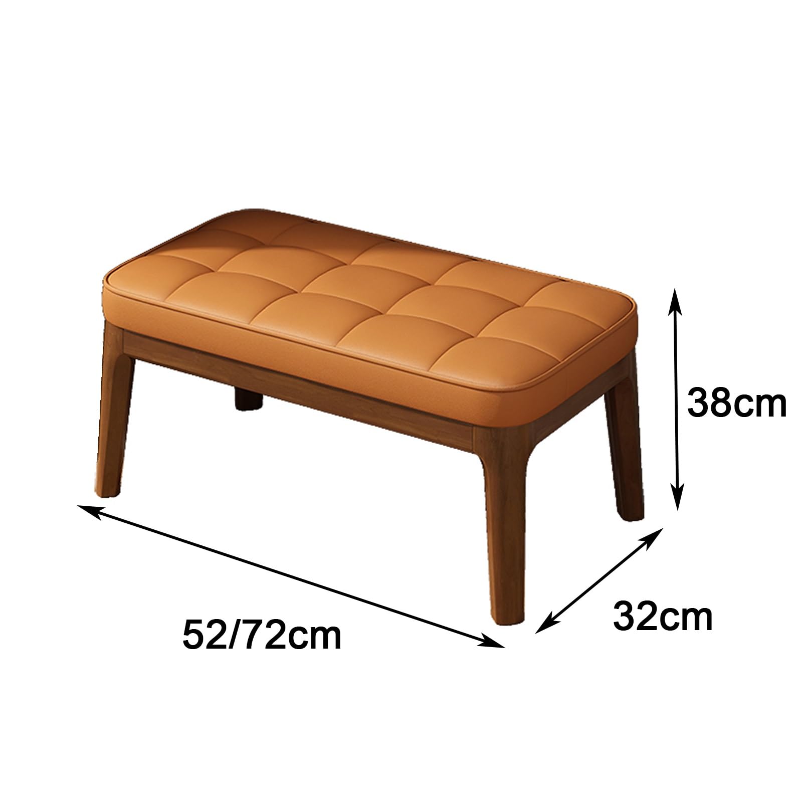 Ławka na buty z poduszką – solidne drewniane przechowywanie wejściowe do sypialni, salonu, przedpokoju - stylowy i funkcjonalny design