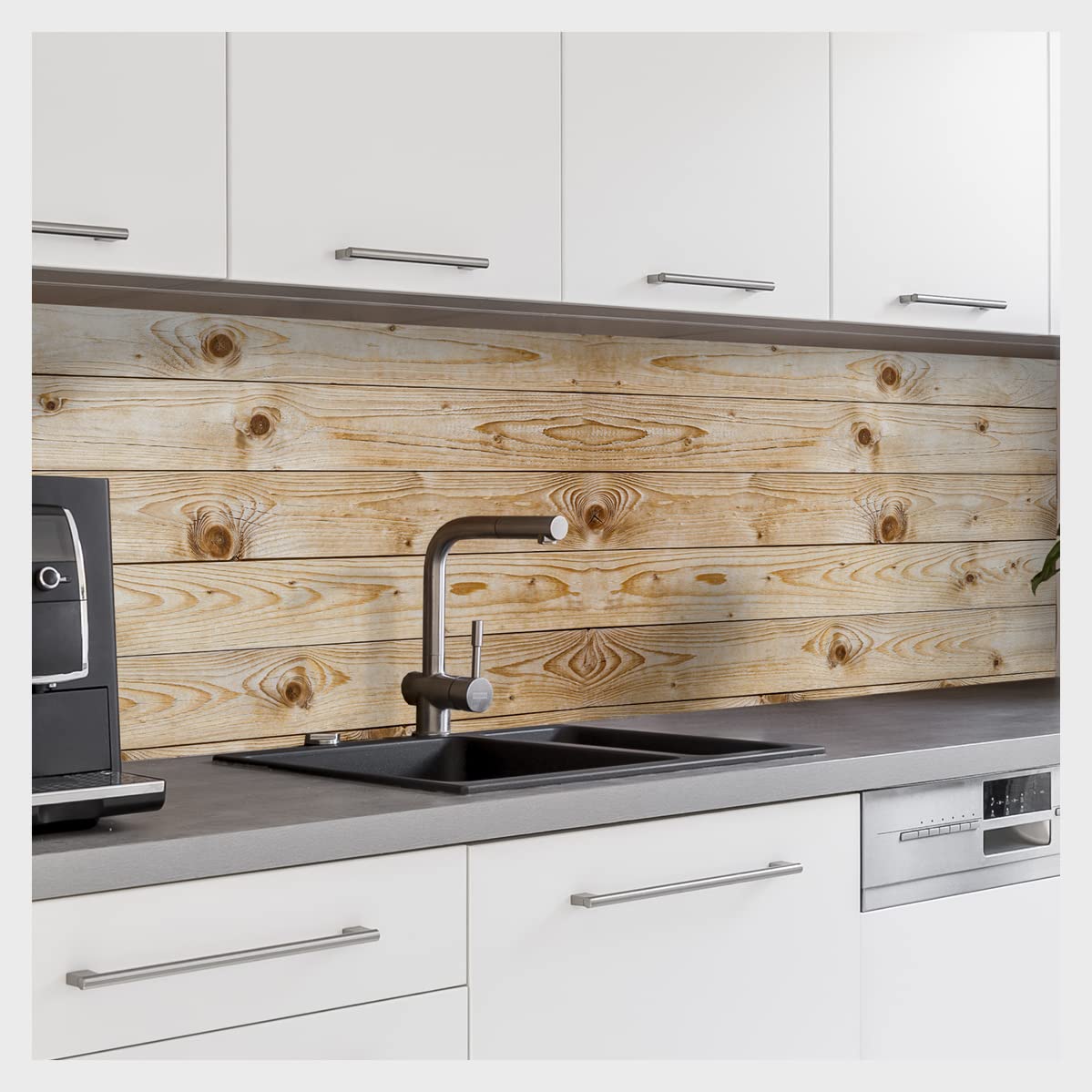 mySPOTTi Fixy Selbstklebende Küchenrückwand – 120 x 60 cm