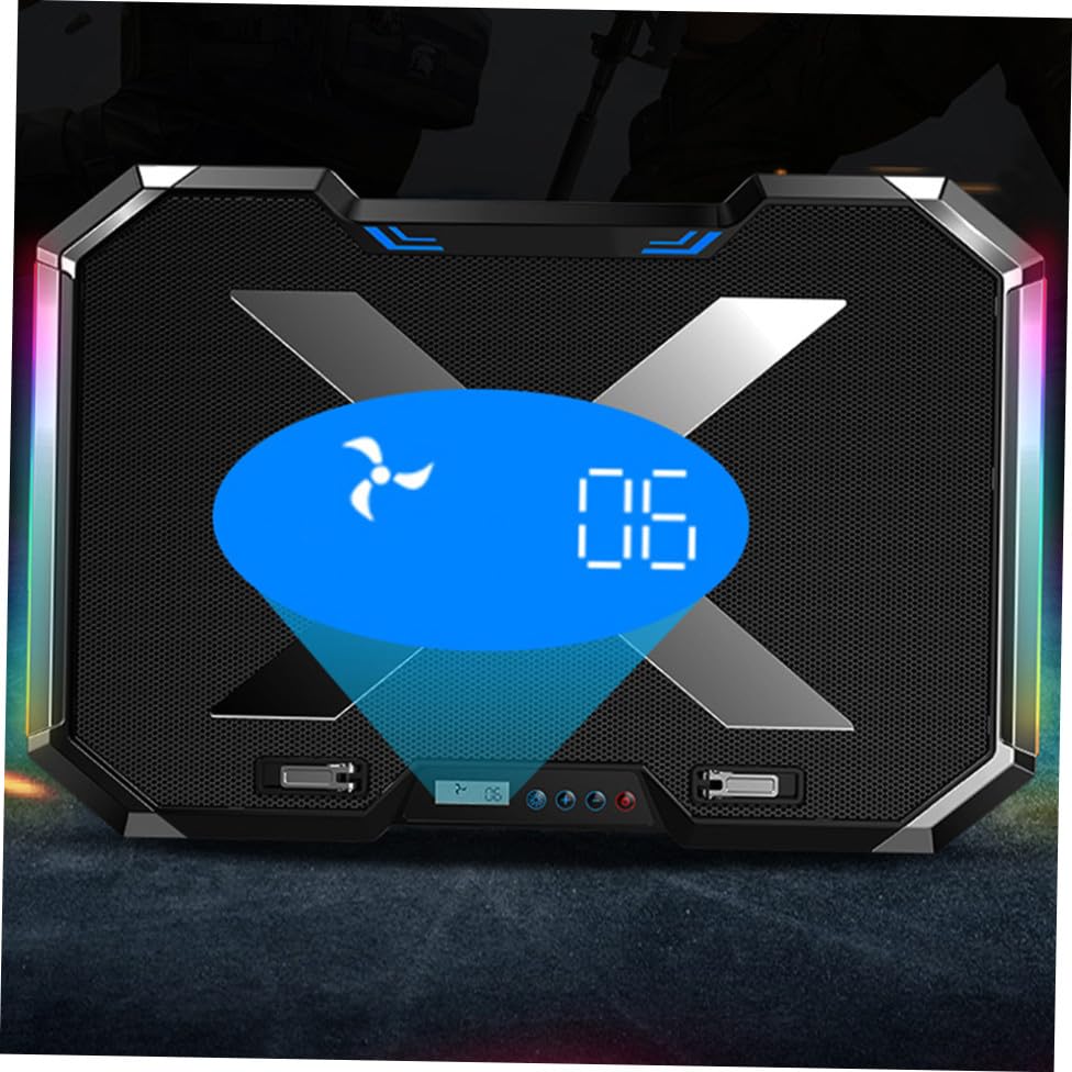 Laptop Cooler con Luz RGB y Altura Ajustable para Portátiles miniatura 7
