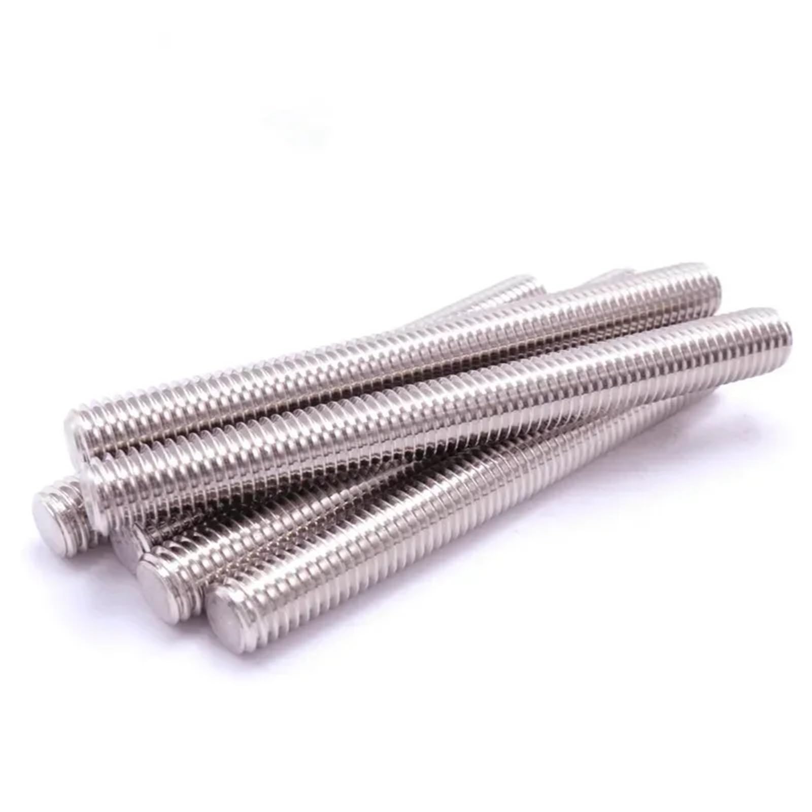 Gewindestange 5pc Gewindestange Vollgewinde Bar 304 Edelstahl Befestigungen Silber(70mm,M10)