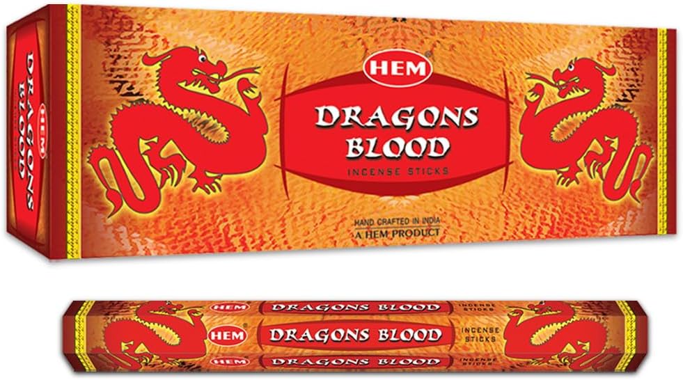 Hem Dragons Blood, Incense, 120 Sticks Box