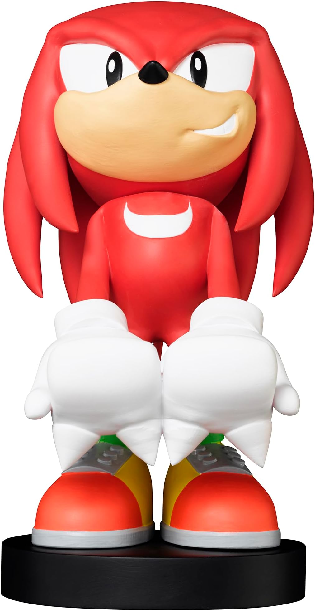 Exquisite Gaming: SEGA: Knuckles - Original Mobile Phone & Gaming Controller Holder, Device Stand, Cable Guys, Sonic The Hedgehog Licensed Figure