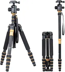 Tripé Profissional 2x1 TRIPRO-X600 - exclusivo WANYA®
