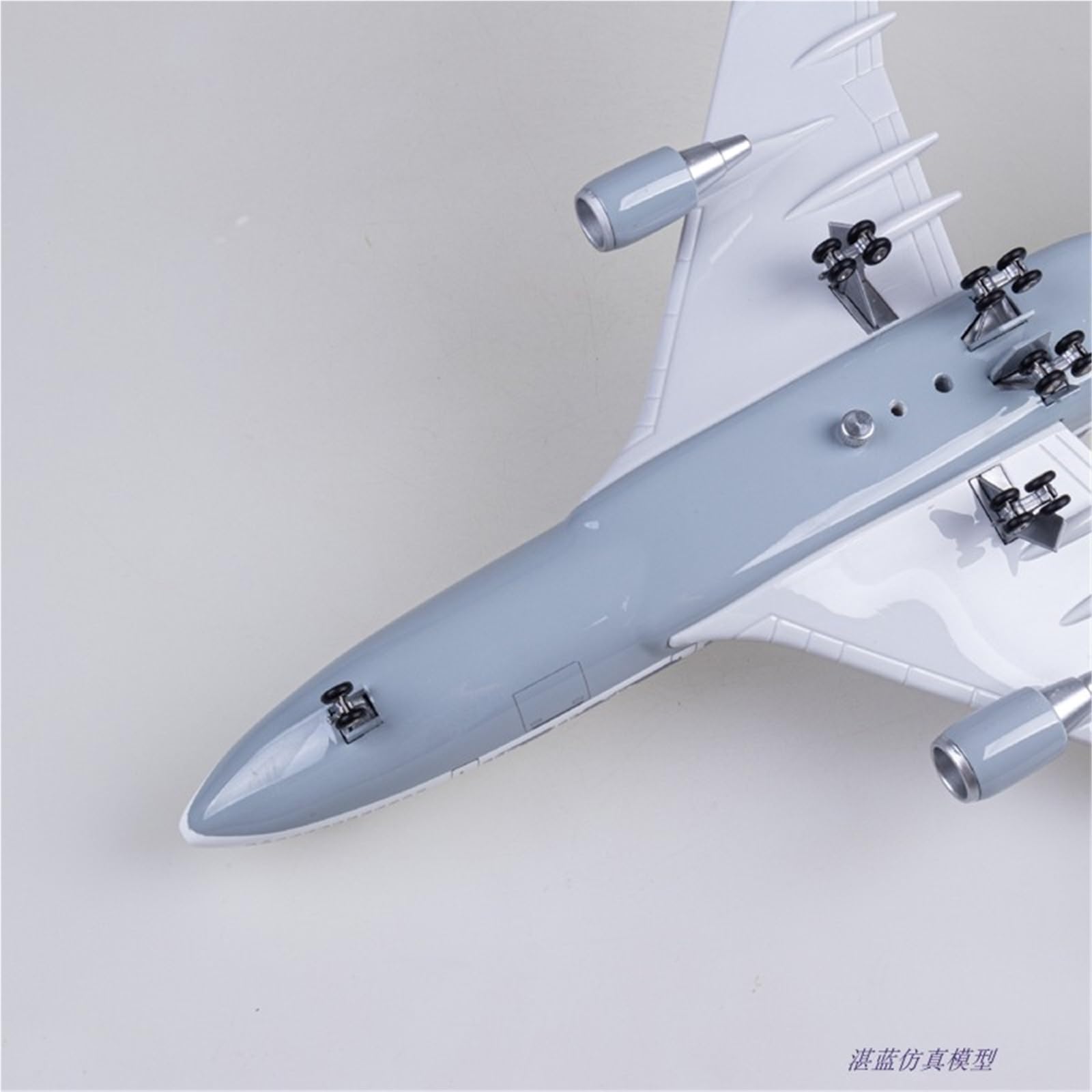 Feng Shui， Repliki modeli samolotów Model samolotu w skali 47 cm ze światłem w skali 1:150 Pan Am dla Boeinga 747 Model samolotu Lotnictwo cywilne Samolot transportowy Miniaturowy (ze światłem)