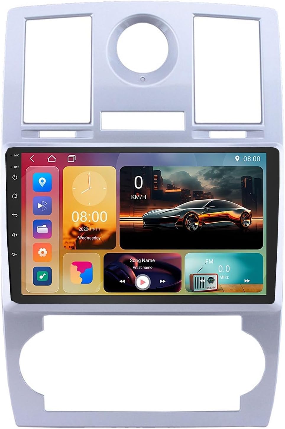 ,A1 1g+32g,Radio dotykowe Android 15 9" IPS do C-hrysler Aspen 300C 2004-2011 z bezprzewodowym CarPlay, Android Auto, GPS, Bluetooth, OBD2, DVR, DSP