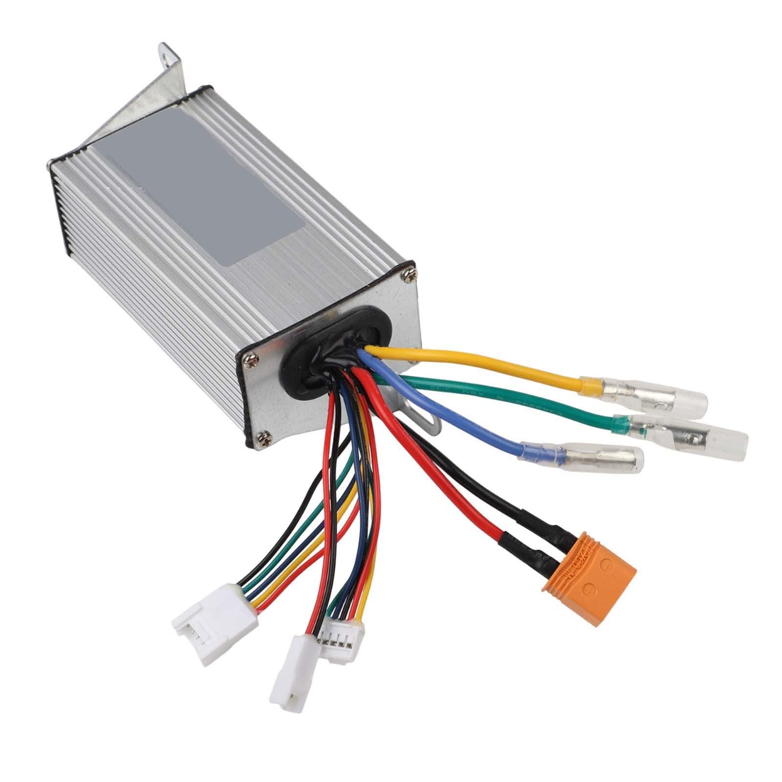 Kit de controlador de scooter eléctrico de 36 V, 500 W, 17 A, con salpicadero, acelerador y luces, compatible con scooters eléctricos de 10 pulgadas