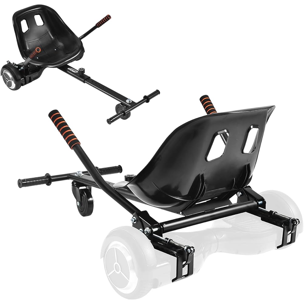 12/mo Finance Hishine Hoverboard Seat Attachment for 6.5”10” Hover Board, Upgrade Design No