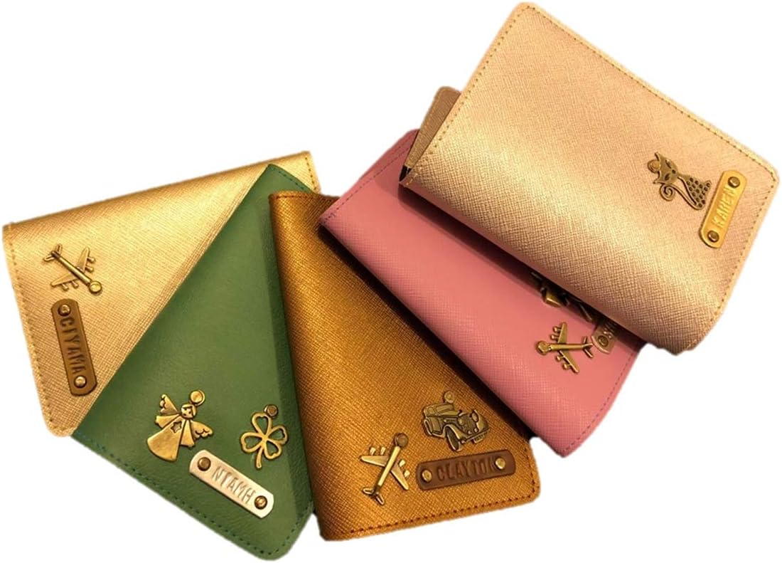 Personalized Passport Cover, Passport Holder, MR & MRS, Wedding Gifts, Travel Gifts, Custom Made, Free Name & Charm