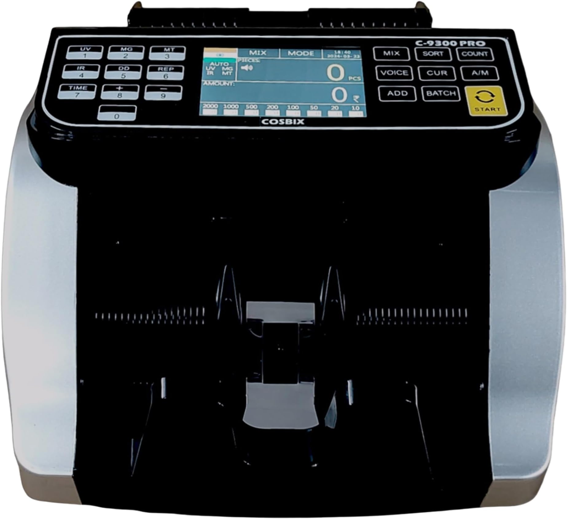 COSBIX XPro 9300 Mix Value Cash Counting Machine Compatible with Old
