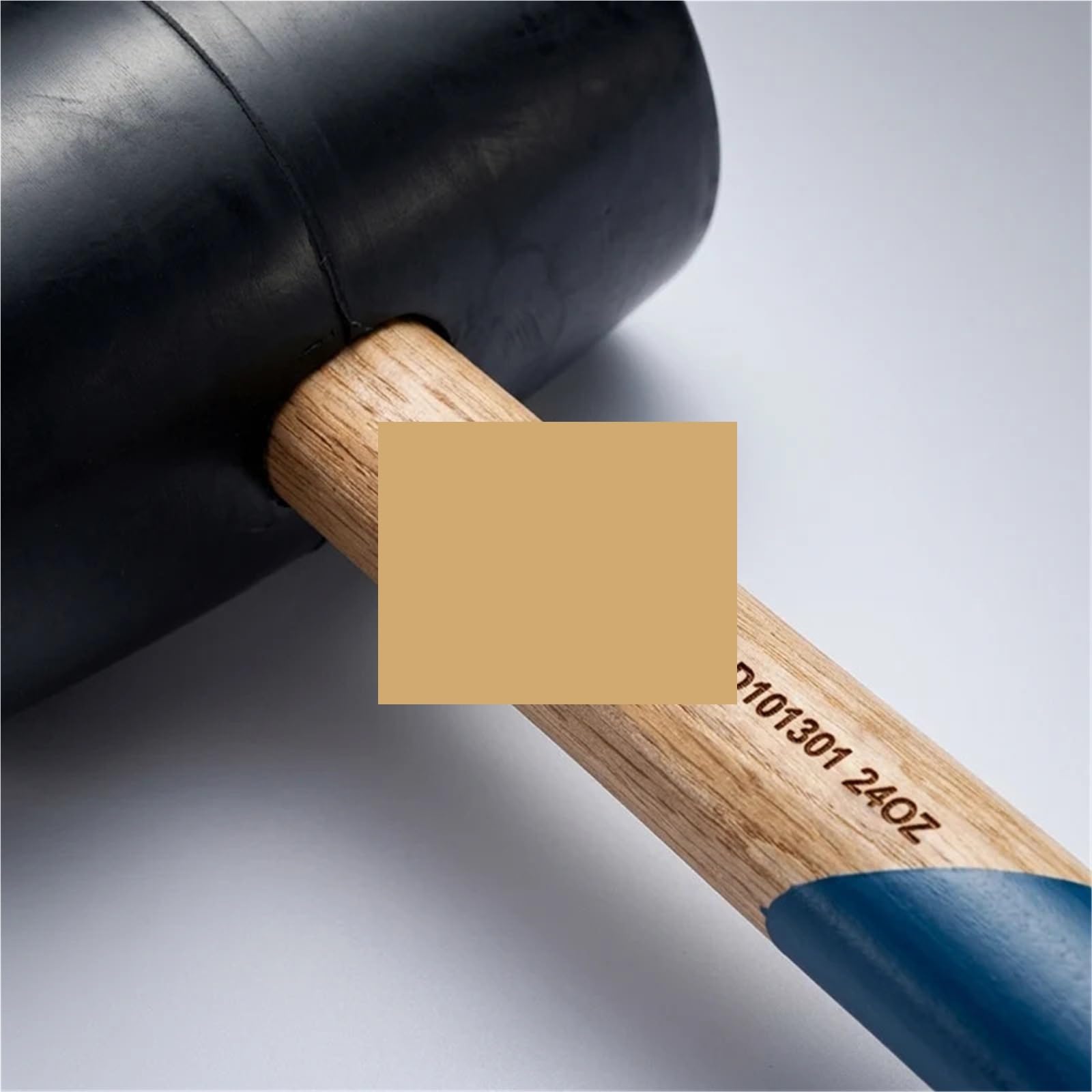 Mazas De Goma Herramienta de instalación construcción azulejos, mazo goma con mango madera 16, 24 y 32oz