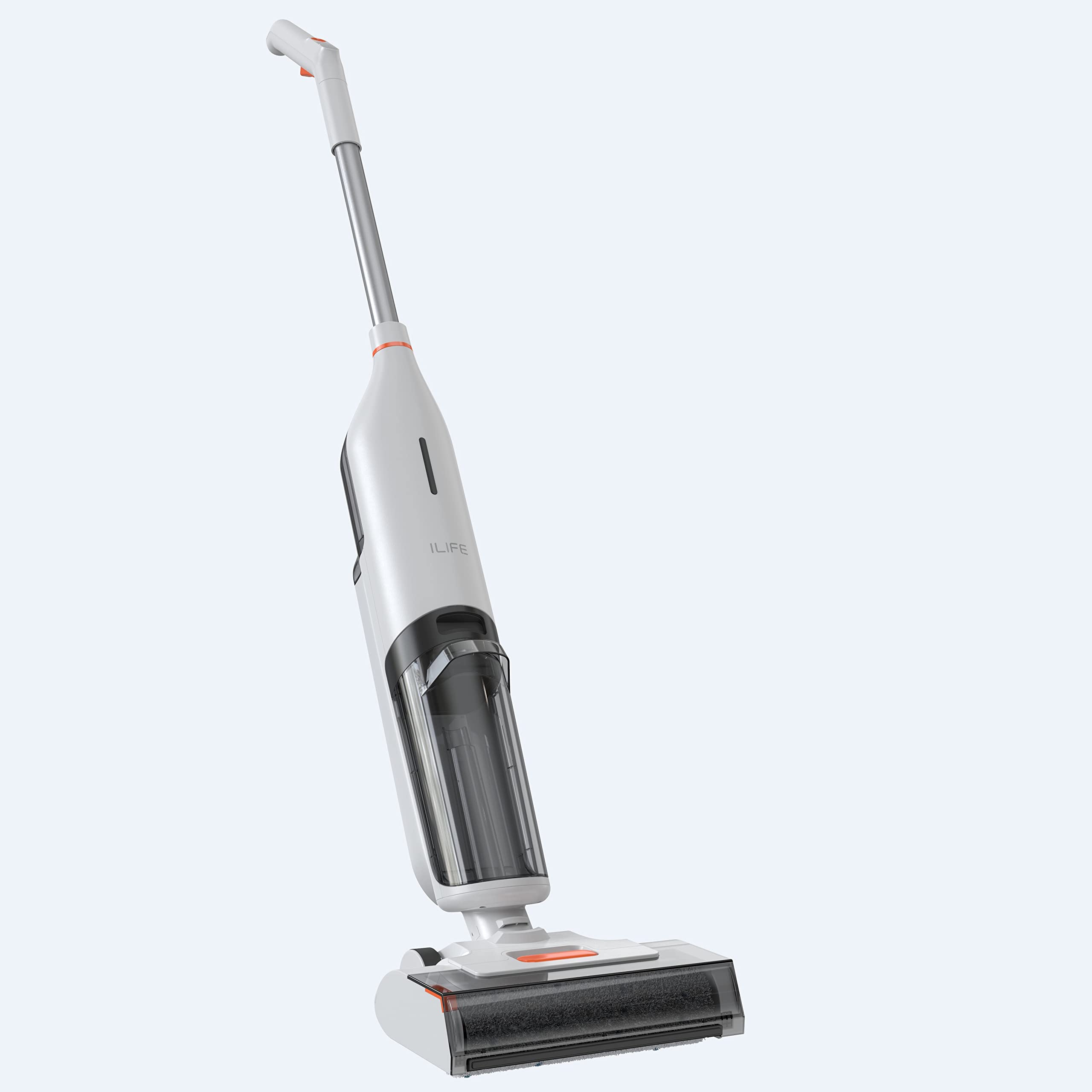 ILIFE W90 Cordless Vacuum Cleaner Dry Wet Dual Cleaning Modes Wireless Mopping Sweeping Machine, Self Cleaning Function, Dual Tank Technology