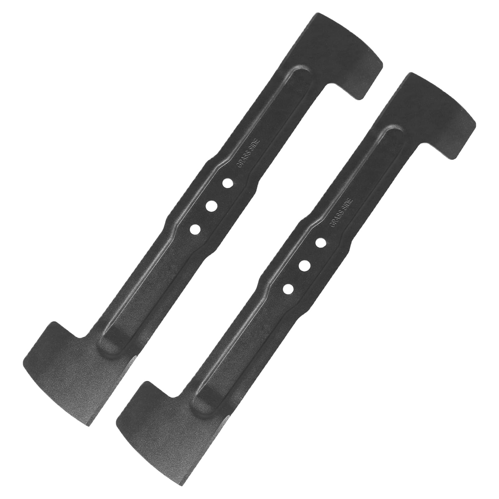 SPARES2GO Metal Blade Compatible with Bosch AdvancedRotak 650 UniversalRotak 650 Lawnmower (40cm, Pack of 2)