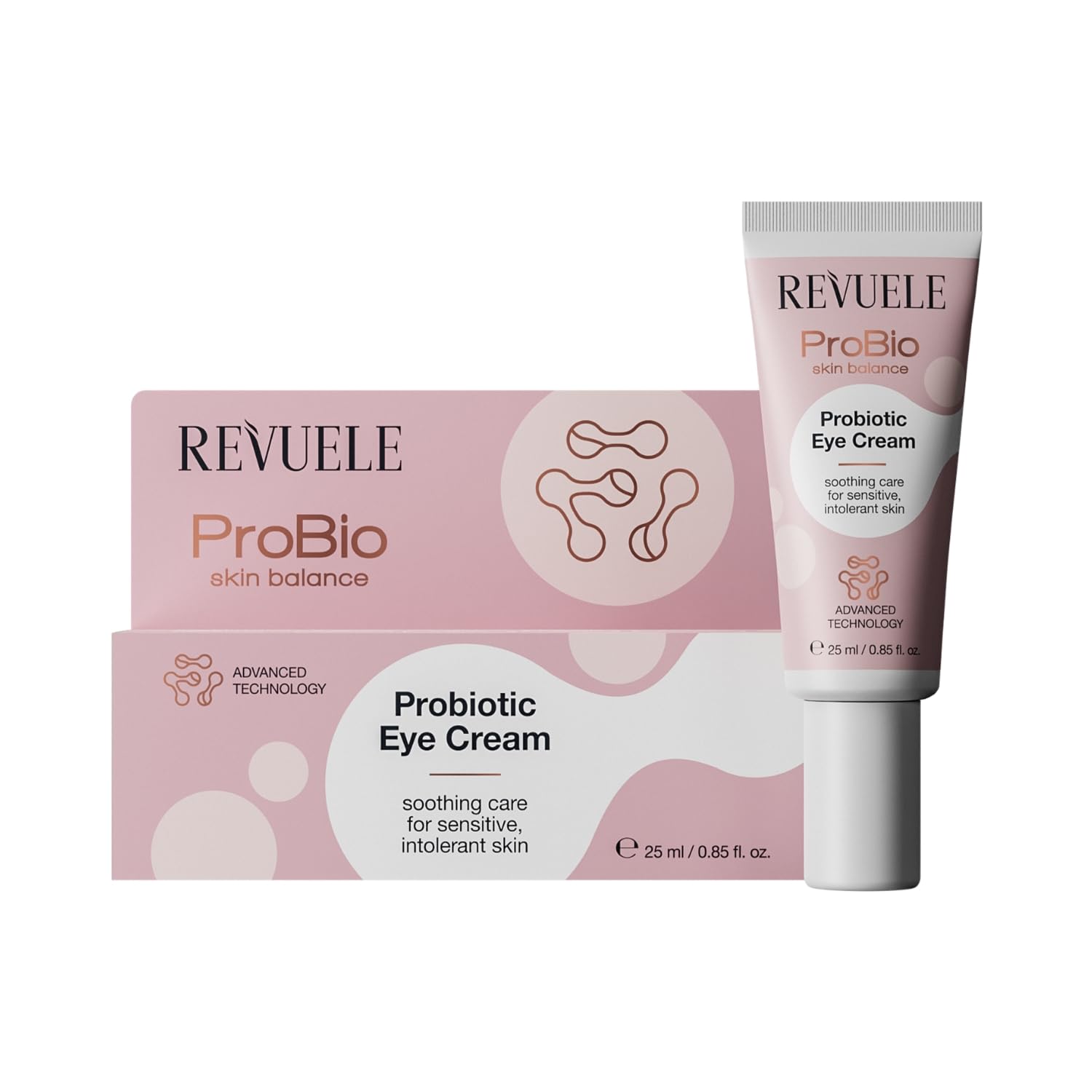 Revuele ProBio Skin Balance Probiotic Eye Cream for Sensitive Skin, Vegan & Cruelty-Free, 25ml