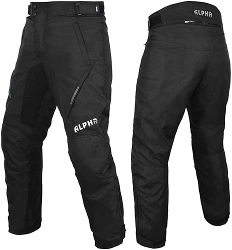 Miniatura 6 de Pantalones de motociclista para hombre para toda estación, sobrepantalón con blindaje impermeable con certificación CE, para motocross, todoterreno,