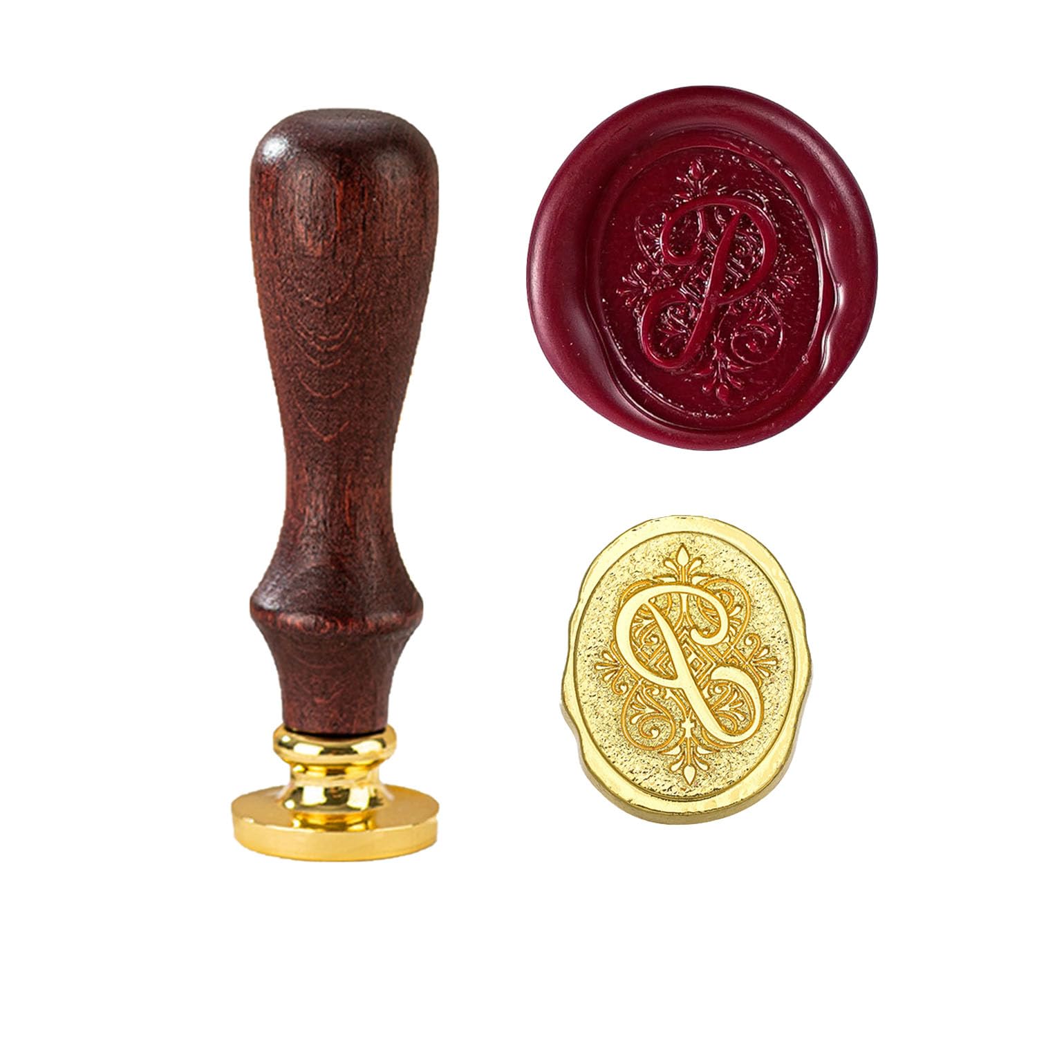 TBXqian Initial Letter Sealing Wax Stamp