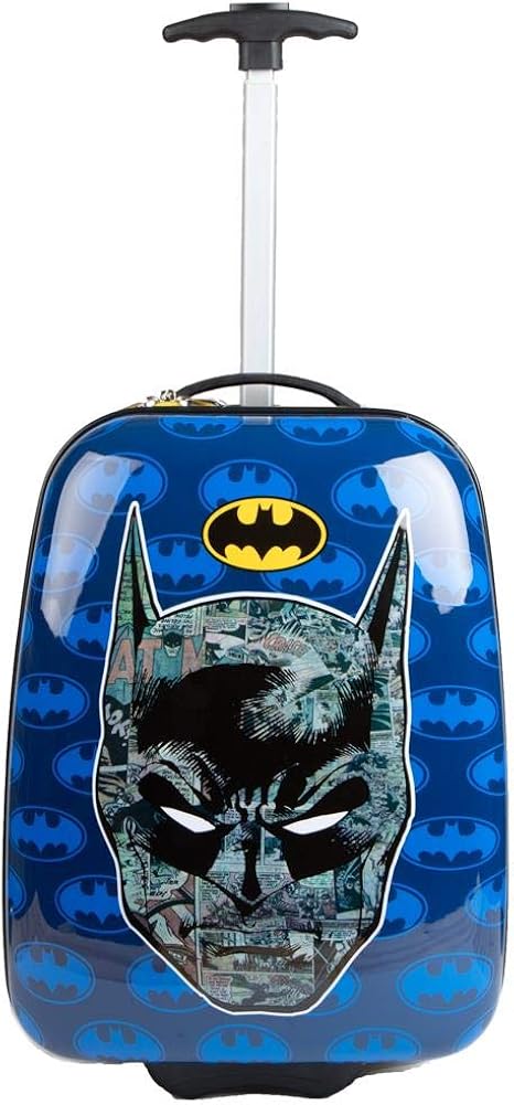 Amazon.com: DC Comics Batman Roller Maleta : Ropa, Zapatos y Joyería