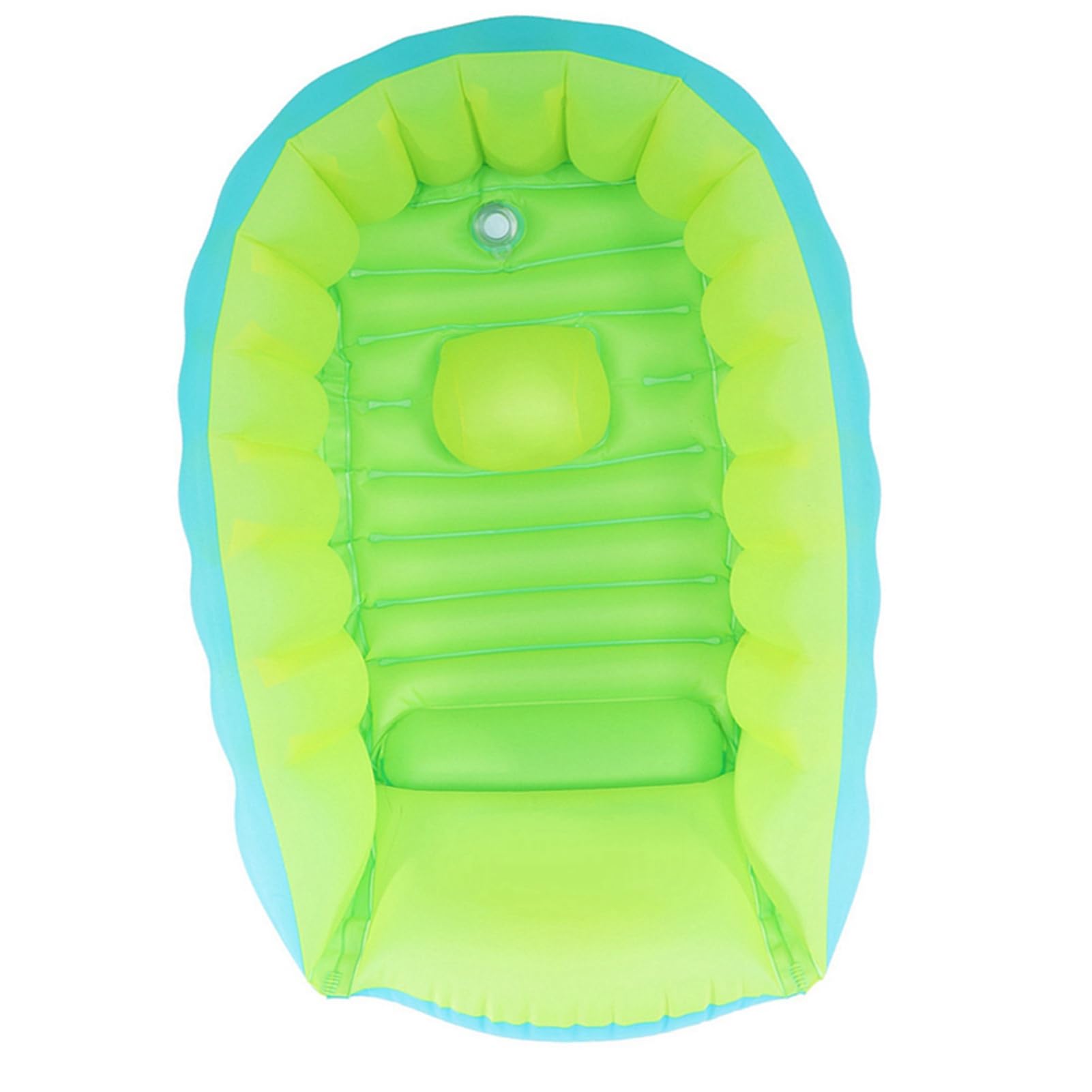 EMUKOEP Vaschetta per Bambini Pieghevole con Protezione Antiscivolo Dell' per il Bagnetto dei neonati. Materiale in PVC (L)
