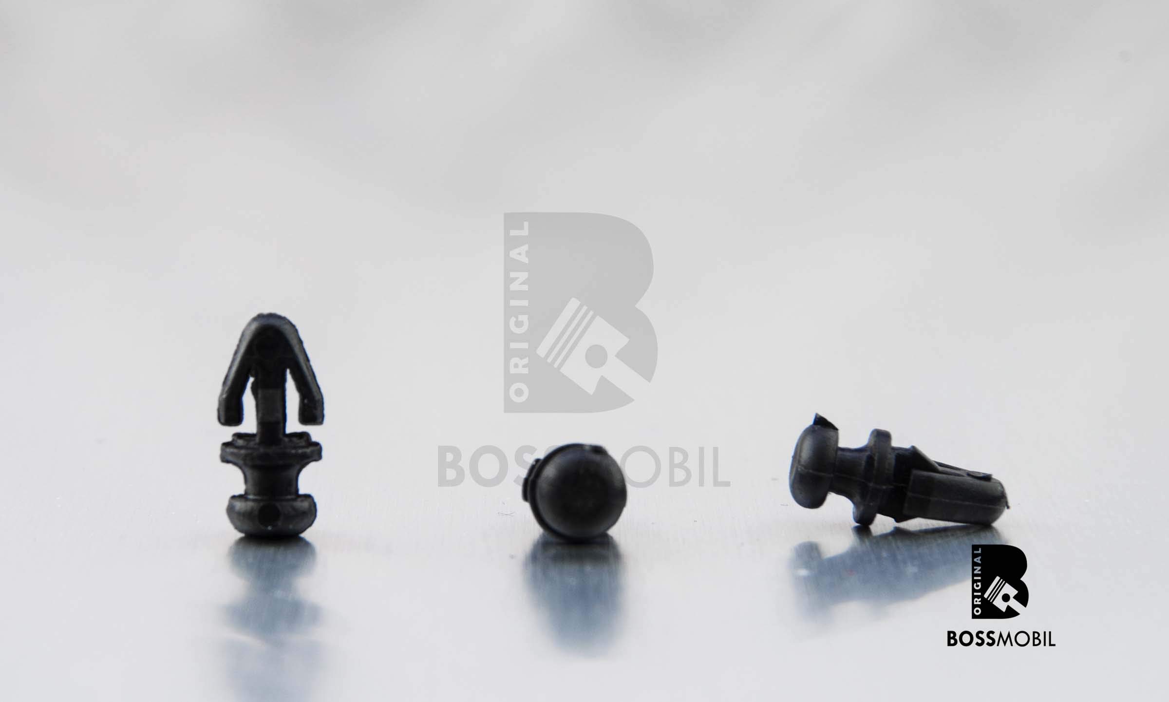 50 Türdichtungs-Clips Für Ford Mondeo - Schwarze Schwellendichtung Clips 1042065