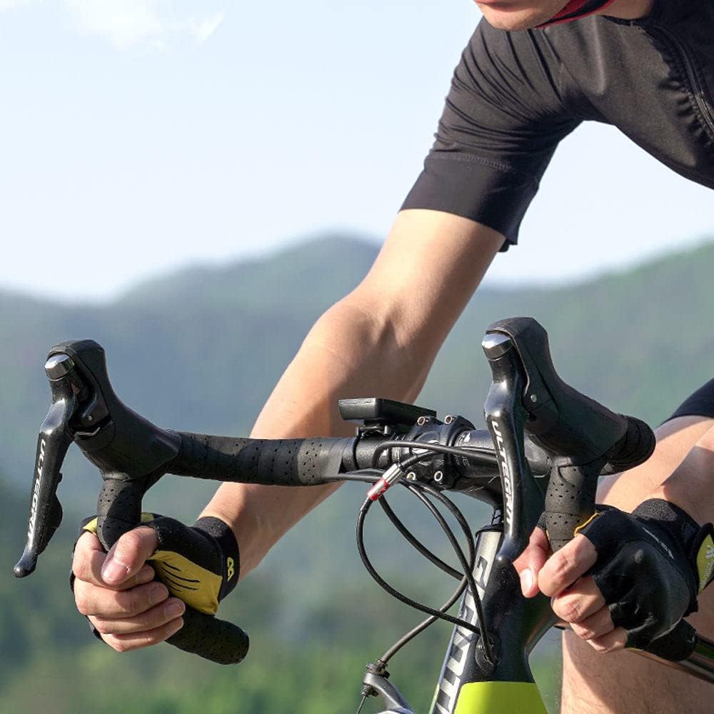2 Pezzi Supporto per Computer da Bici per Garmin GPS Supporto Manubrio | per Cronometro da Bicicletta MTB Compatibile con Garmin Edge 130 200 500 510 520 530 800 810 1000 iGPSPORT iGS50 iGS618