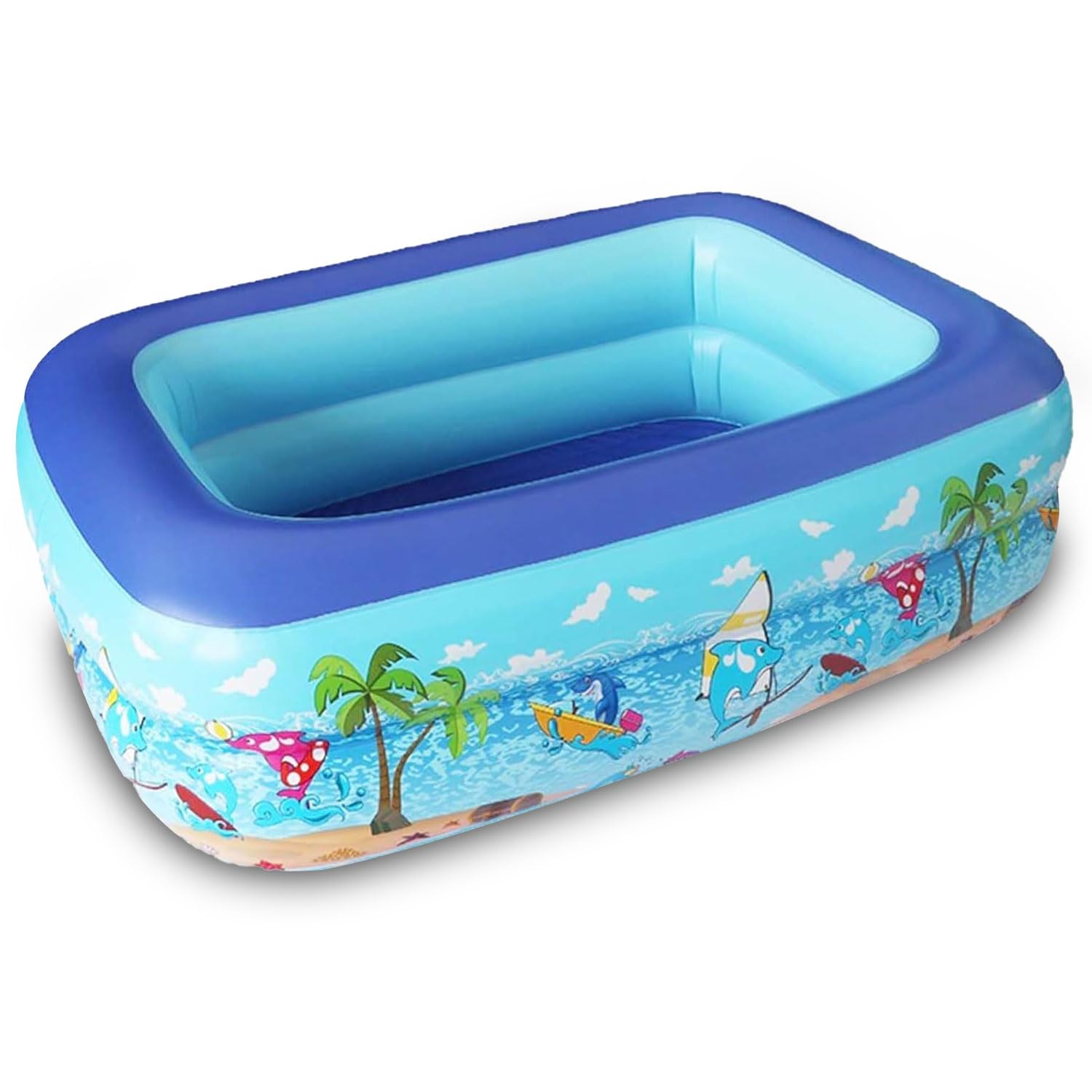 Piscina Hinchable Infantil Summer,Piscina Hinchable de Bebés,Piscina Inflable Infantil,Piscina de Agua para Niños,Piscina Inflable Niños para Jardín Interior al Aire Libre