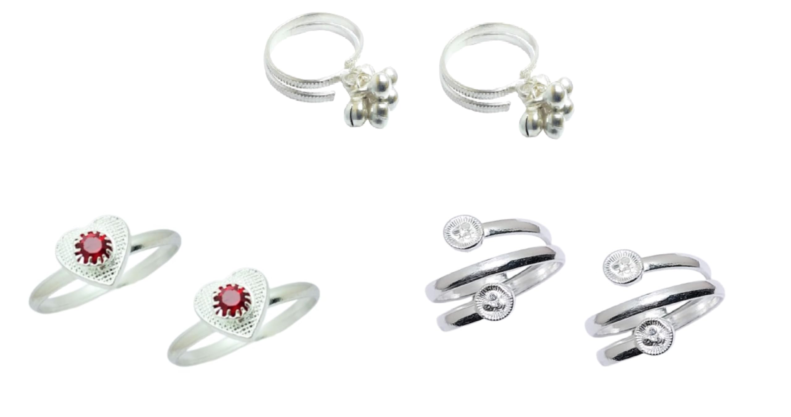 kamada creations Kamada's Designer colorful Toe ring-picture-28