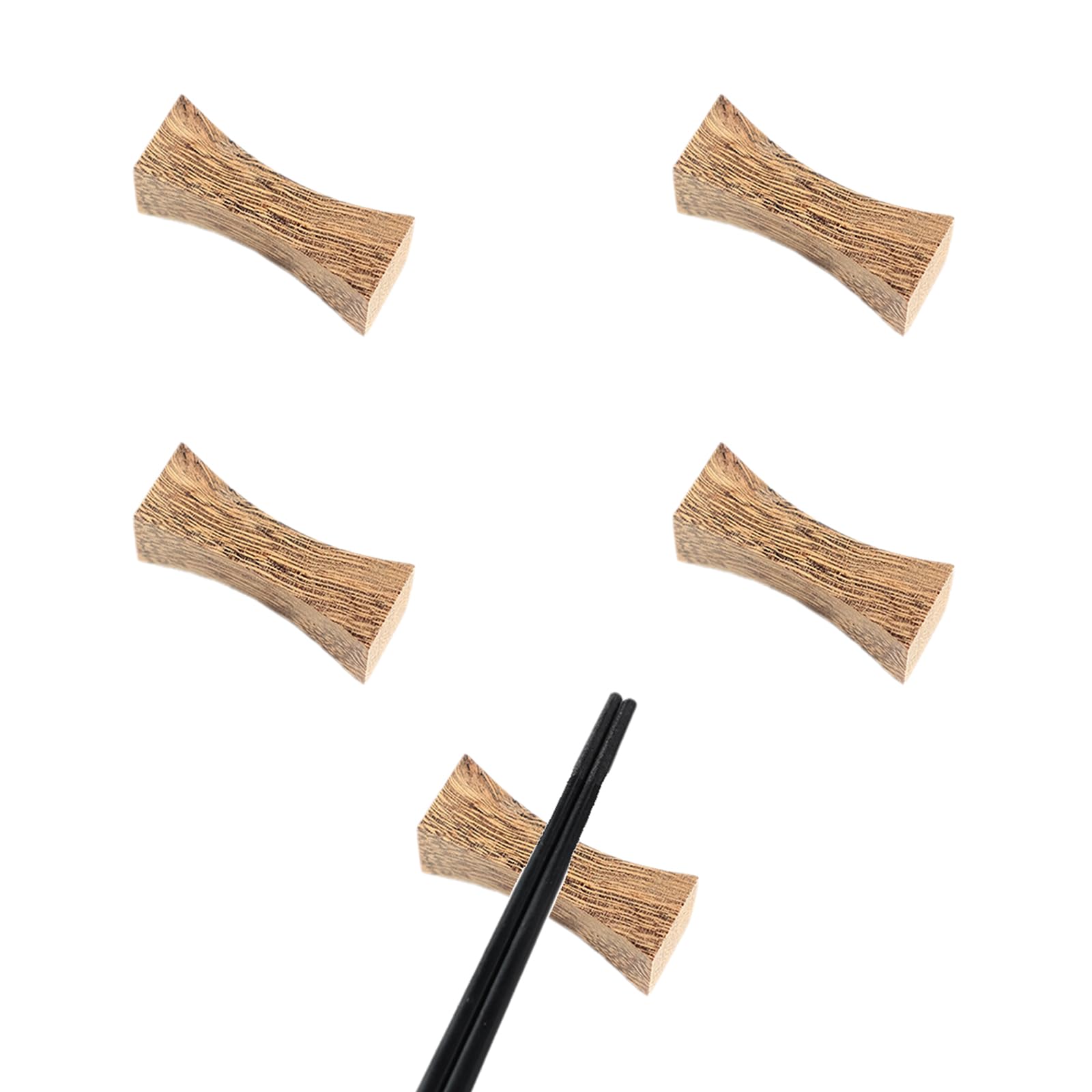 MRKU Chopstick Rest Chopsticks Holders Restaurant Wooden,Spoon Fork Stand For Home Chop Sticks,Chinese Rack,Wooden
