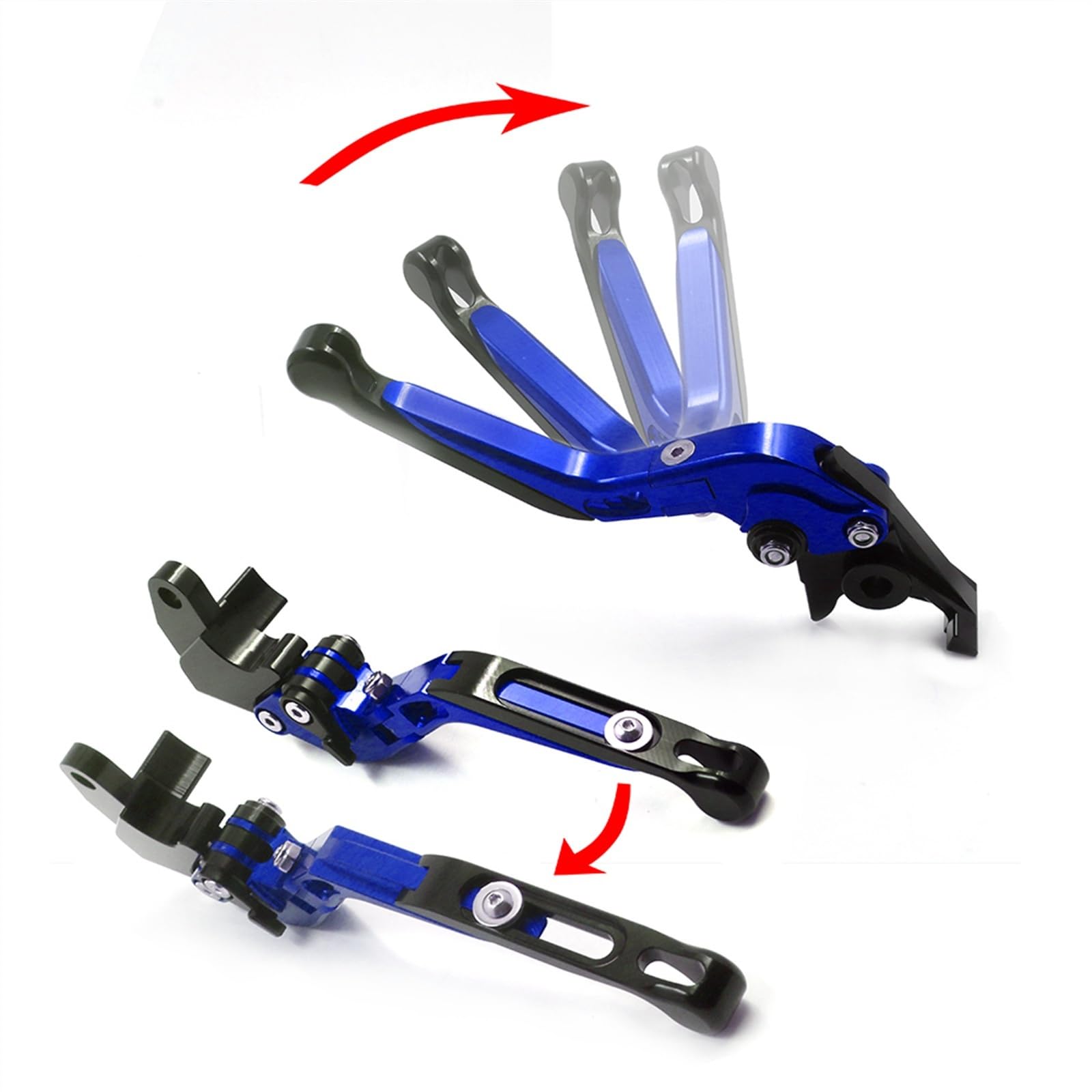 Koppelingsremhendel Voor CRF 300 L Voor CRF300L Voor CRF 300L Voor Rally 2021 2022 Motorcycle CNC Pivot Rem Koppeling Hevels motocross (Color : 1