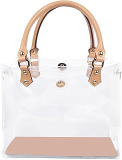 Yhtcwy Clear TPU DIY Tote Bag Handbag Making Kit, Handmade Handbag Tool Set Birthday Holiday Bag Making Kit for Women (A)