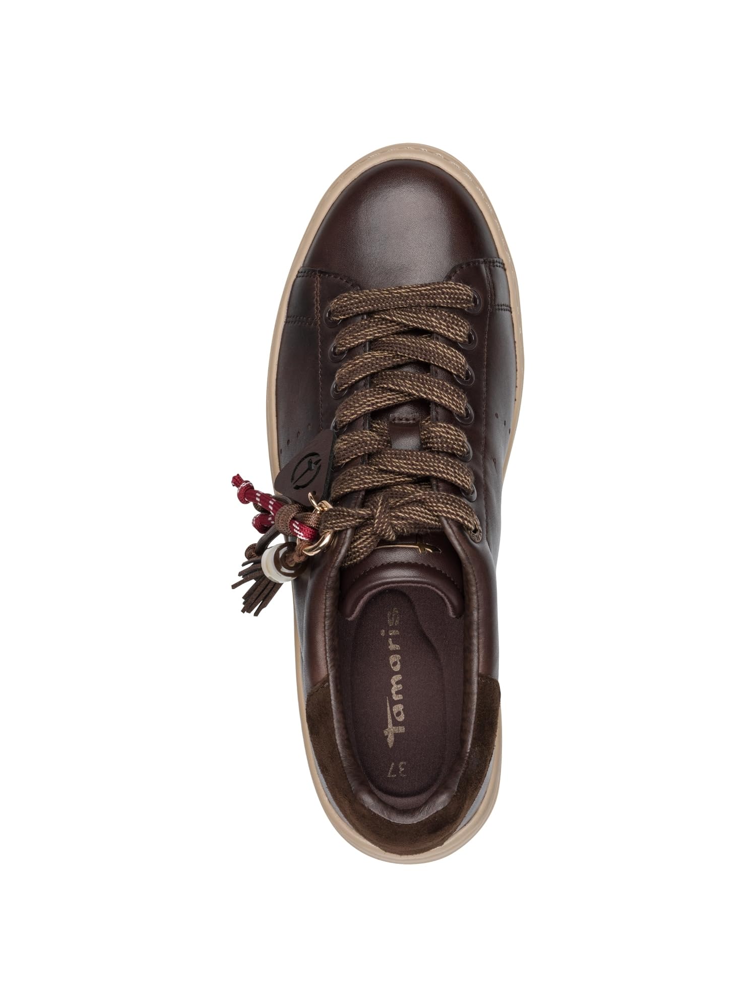 Tamaris Sneaker Ivory Leather weiß