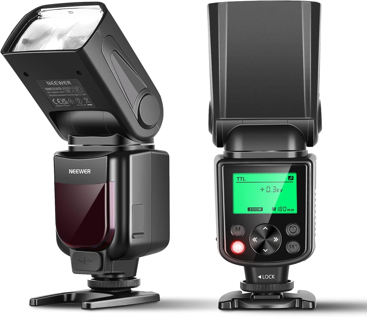 NEEWER Flash Speedlite NW635IIN TTL amélioré avec écran LCD, Compatible avec Nikon D4 D5 D6 D60
