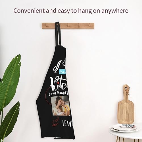 Miniatura 4 de Nsipan Delantal unisex personalizado para el día de Acción de Gracias personalizado delantal con nombre