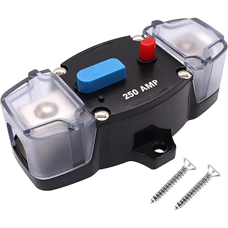 Kfz-Leitungsschutzschalter 20A Wasserdicht - Reset-Schutz Für Wohnmobil & Boot