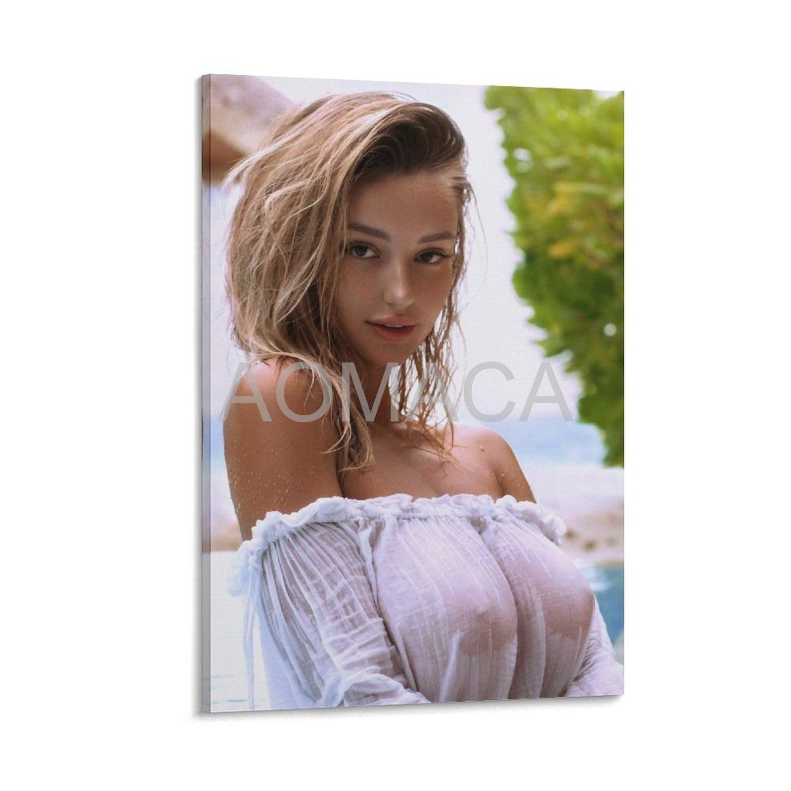 Amazon.com: Mary Nabokova Sexy Model Poster 4 Canvas Painting Wall Art  Poster for Bedroom Living Room Decor 20x30inch(50x75cm) Frame-style:  Posters & Prints